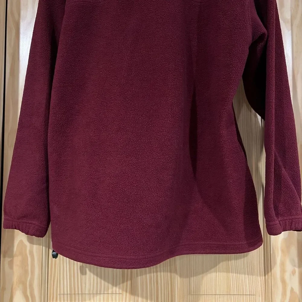 Minnesota Gophers UofM Sweatshirt 1/4 Zip Champion Zip Pocket Mens L Embroidered